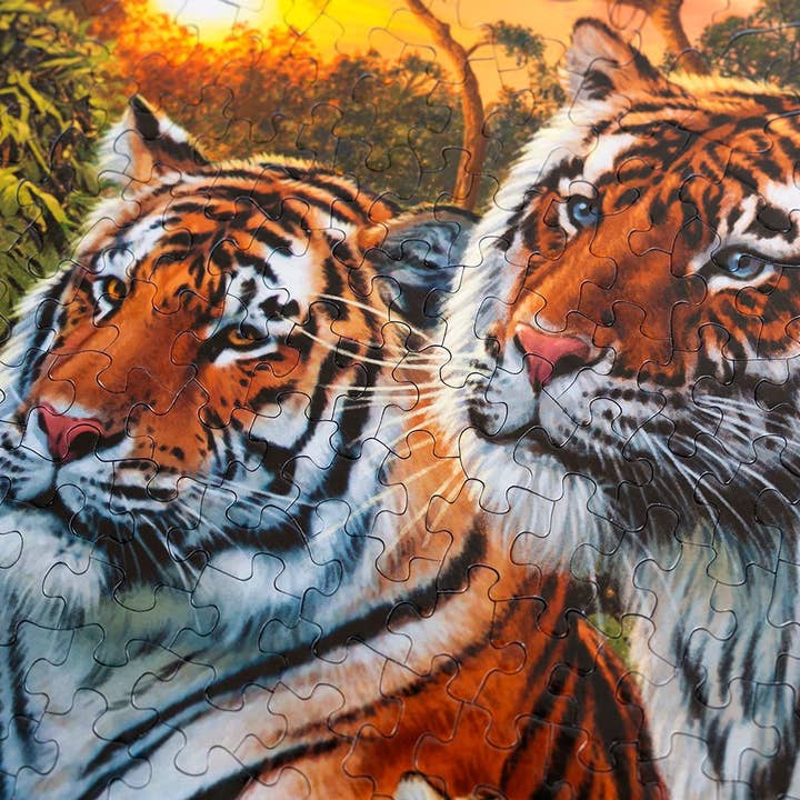 Springbok Puzzle - Wholesale Puzzle - Adult - Hidden Tigers 400 Piece Jigsaw Puzzle3