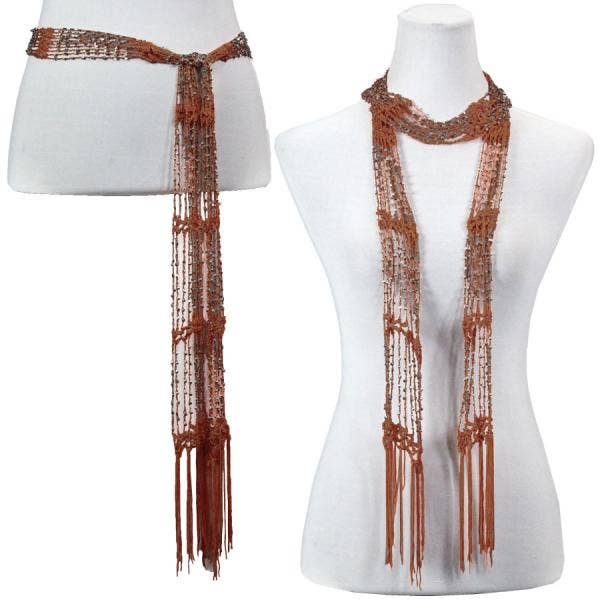 The Magic Scarf Company - Wholesale Scarf - Women's - 1755 - Shanghai Beaded Scarves/Sash60