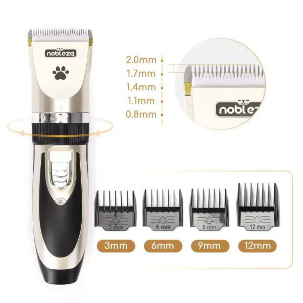 Nobleza - Wholesale Pet Grooming Tool - Dog - Nobleza Quiet Cordless Clipper3