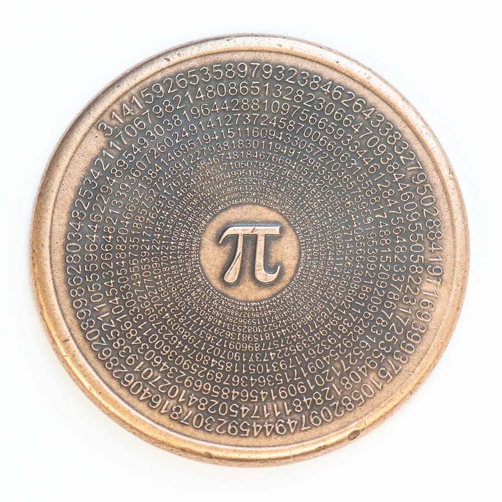 Shire Post Mint - Wholesale Keepsake Coin/Token - Pi 3.14 Coin in Copper1