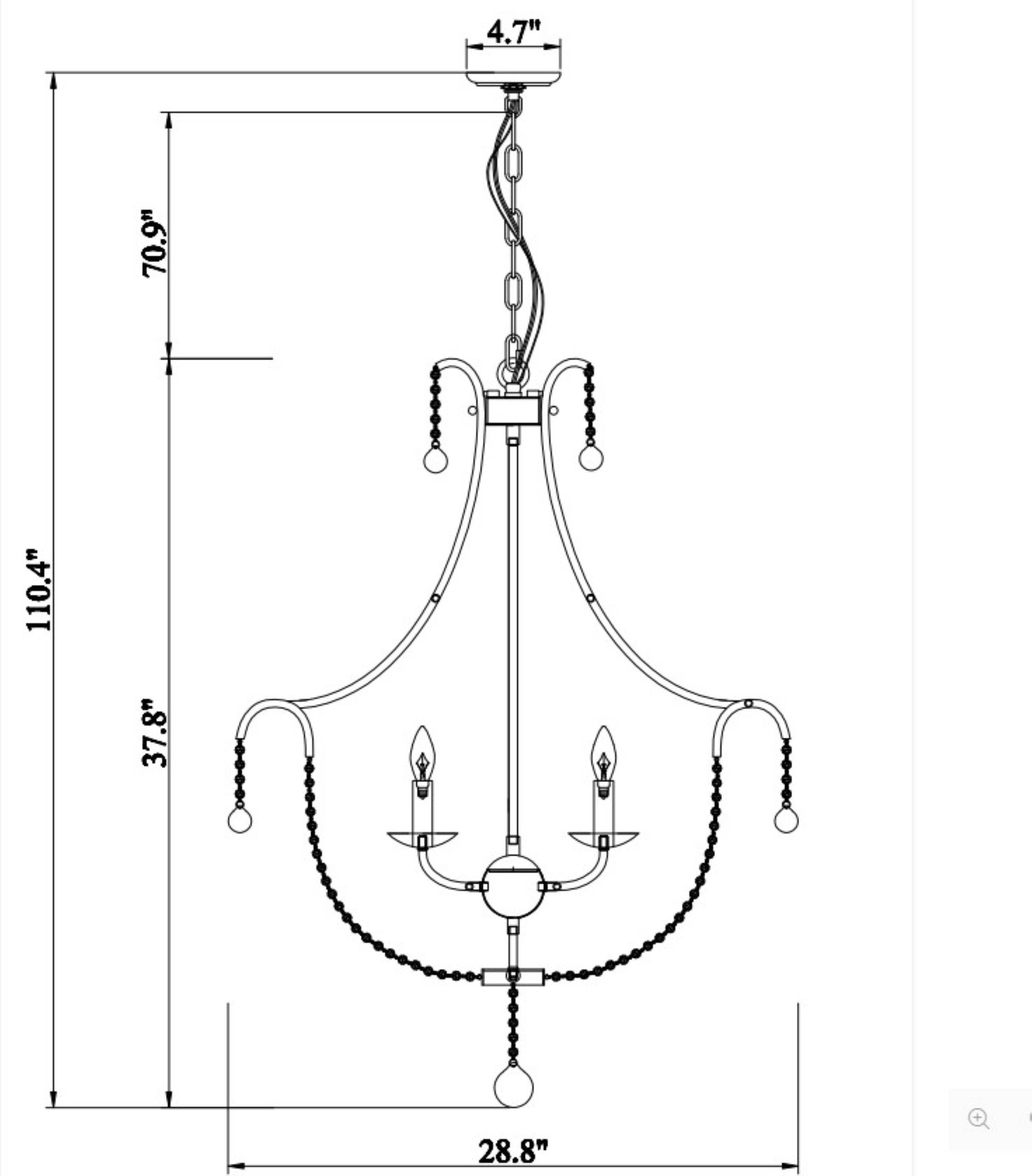 Zentique Inc. - Wholesale Chandelier/Hanging Light - Empire Chandelier2