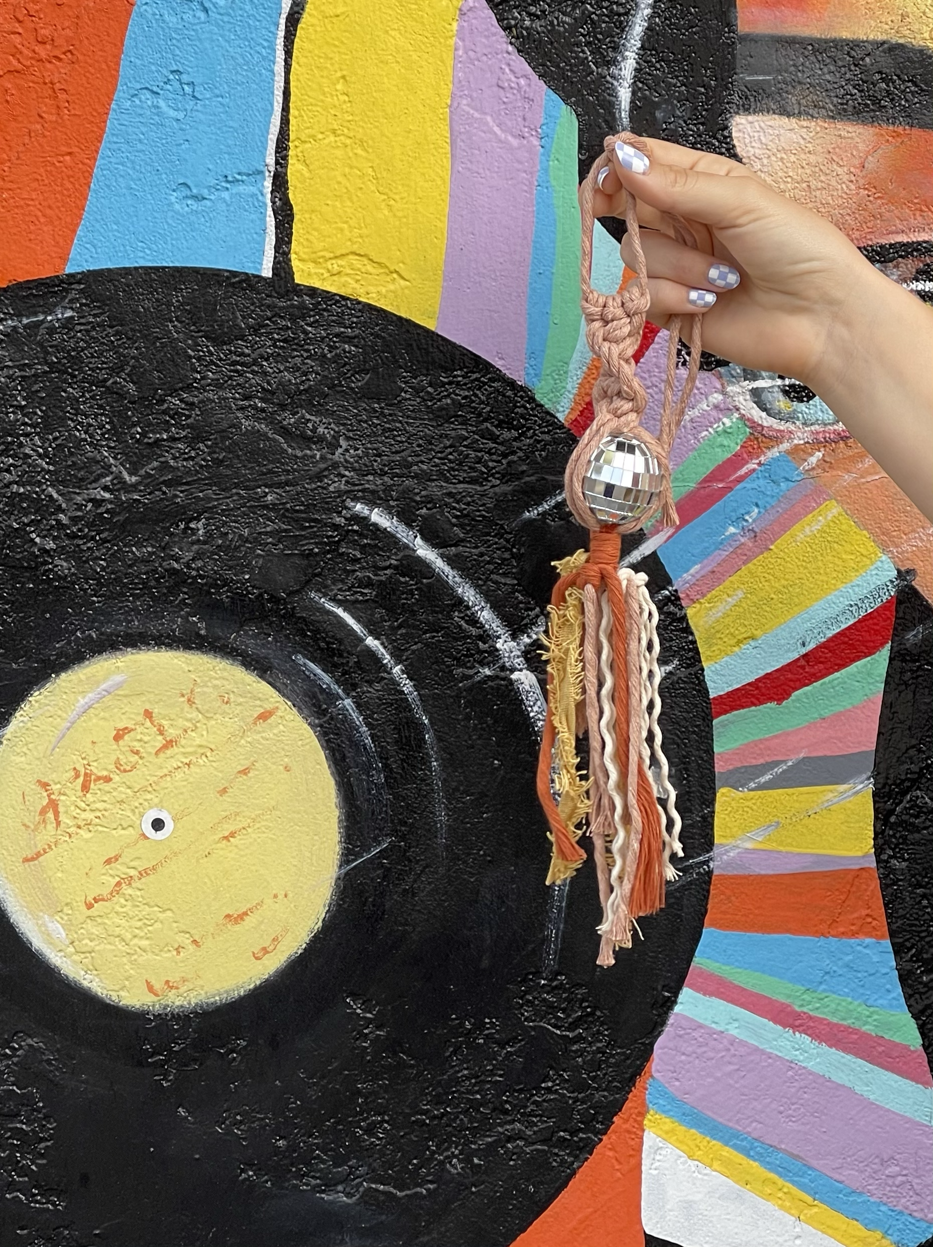 Offhand Fibers - Wholesale Car Decorative Charm - Unisex - Disco Ball Car Charm - Retro Gifts2