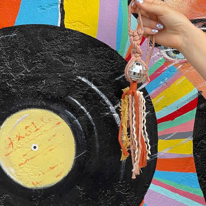 Offhand Fibers - Vendita all'ingrosso Ciondolo decorativo per auto - Unisex - Ciondolo per Auto a Forma di Mini Palla da Discoteca - Calze della Befana, Regali2