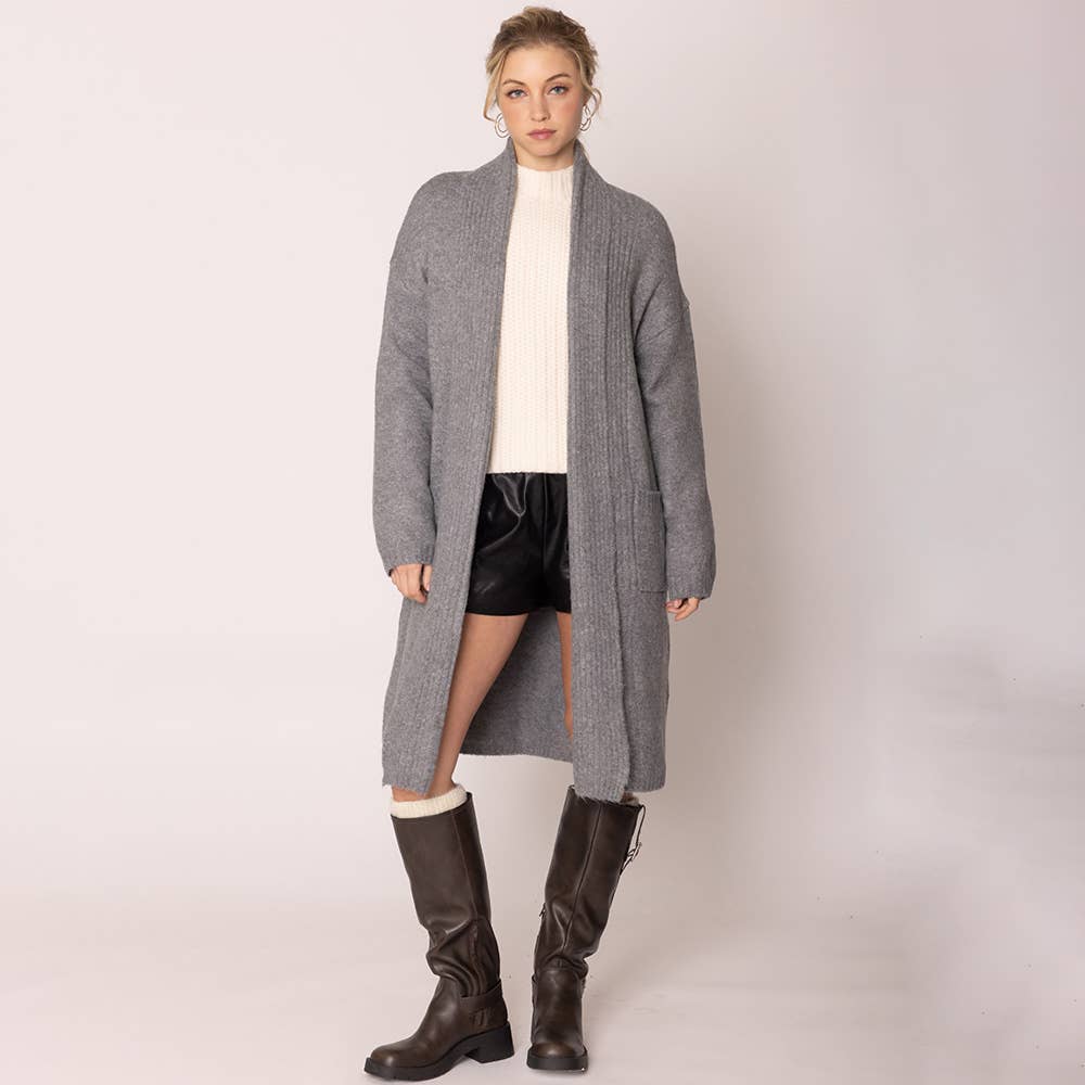 Sensibling Corp. - Venta al por mayor Cárdigan - Mujer - Cárdigan con cuello de chal
3