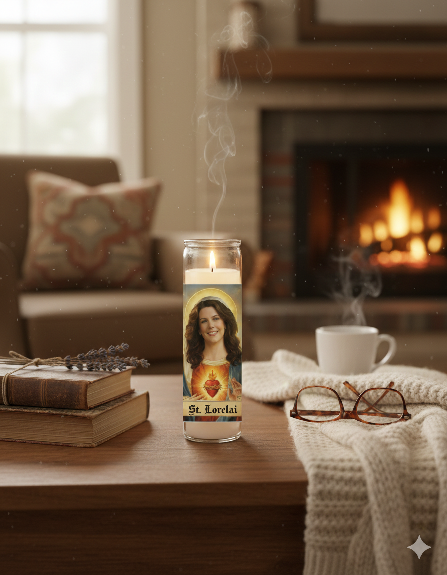 Very Gay. Very Busy. - Wholesale Novelty Candle - Gilmore Girls Saint Candle13