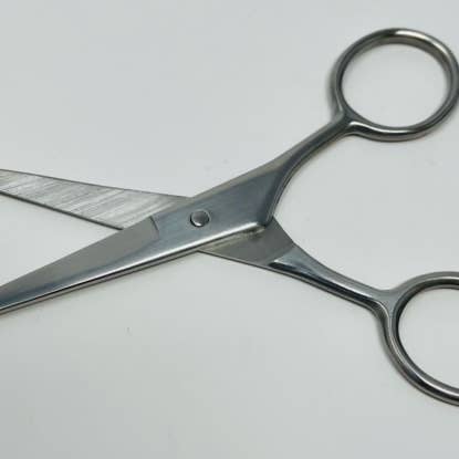 SKÆG NÆSE OVERSKÆG ØJENBRYN SAKS 4" RUSTFRIT STÅL for engroshandel hos GENTS FINE GROOMING PRODUCTS