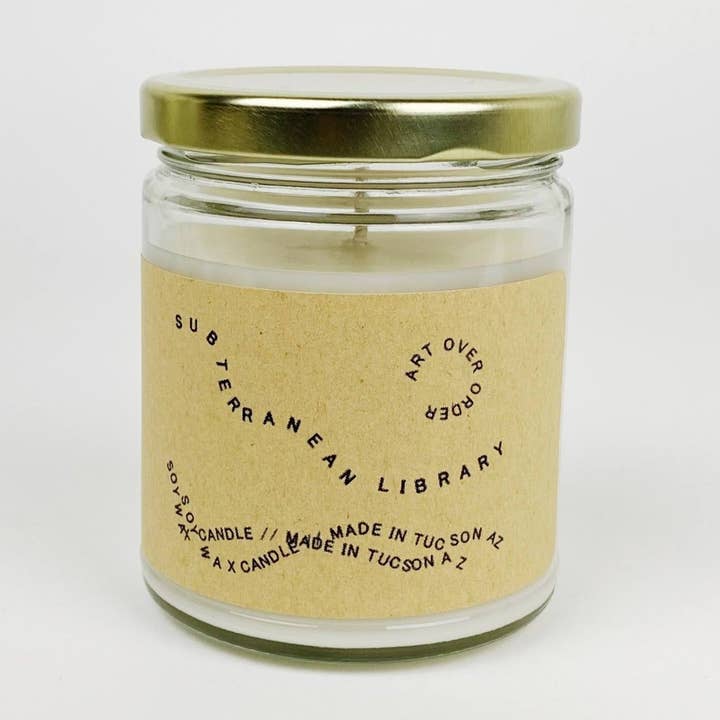 Underjordisk bibliotek Candle for engroshandel hos Art Over Order