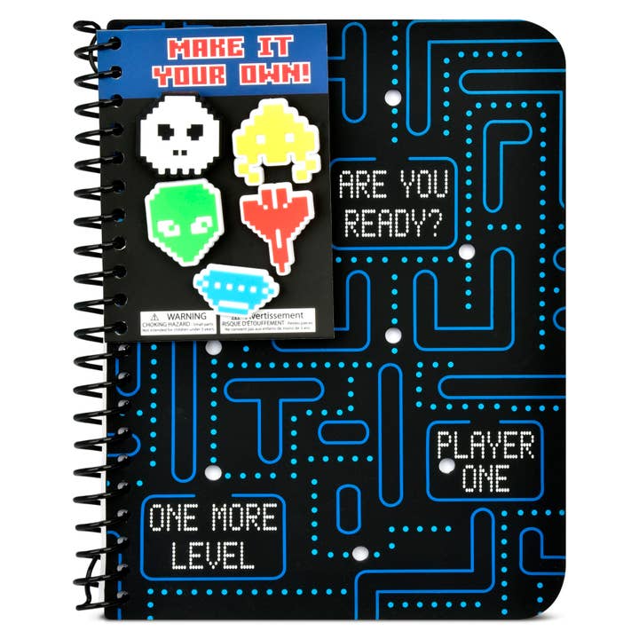 Iscream - Wholesale Journal/Diary - Kids - GAMER CHARMED JOURNAL