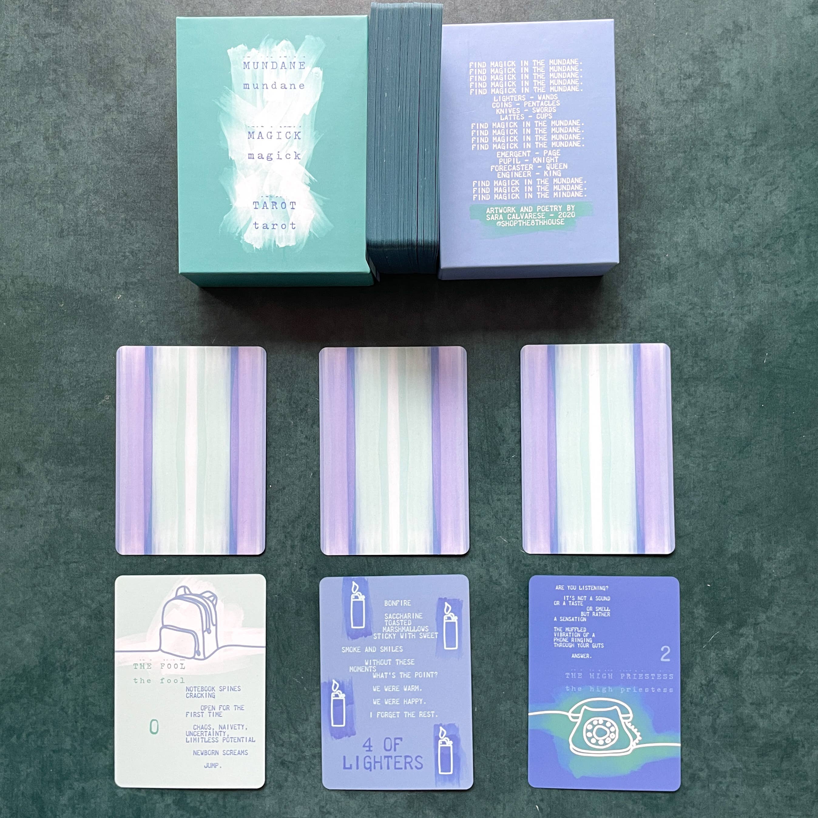 The 8th House - Wholesale Tarot Cards - Mundane Magick Tarot2