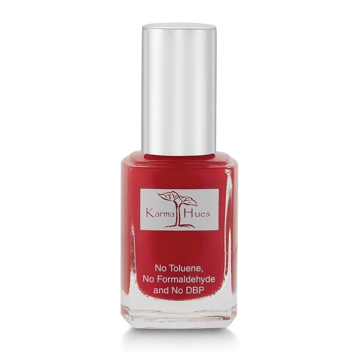 Karma Naturals Nail Polish - Red and Even for wholesale by Karma Organic spa