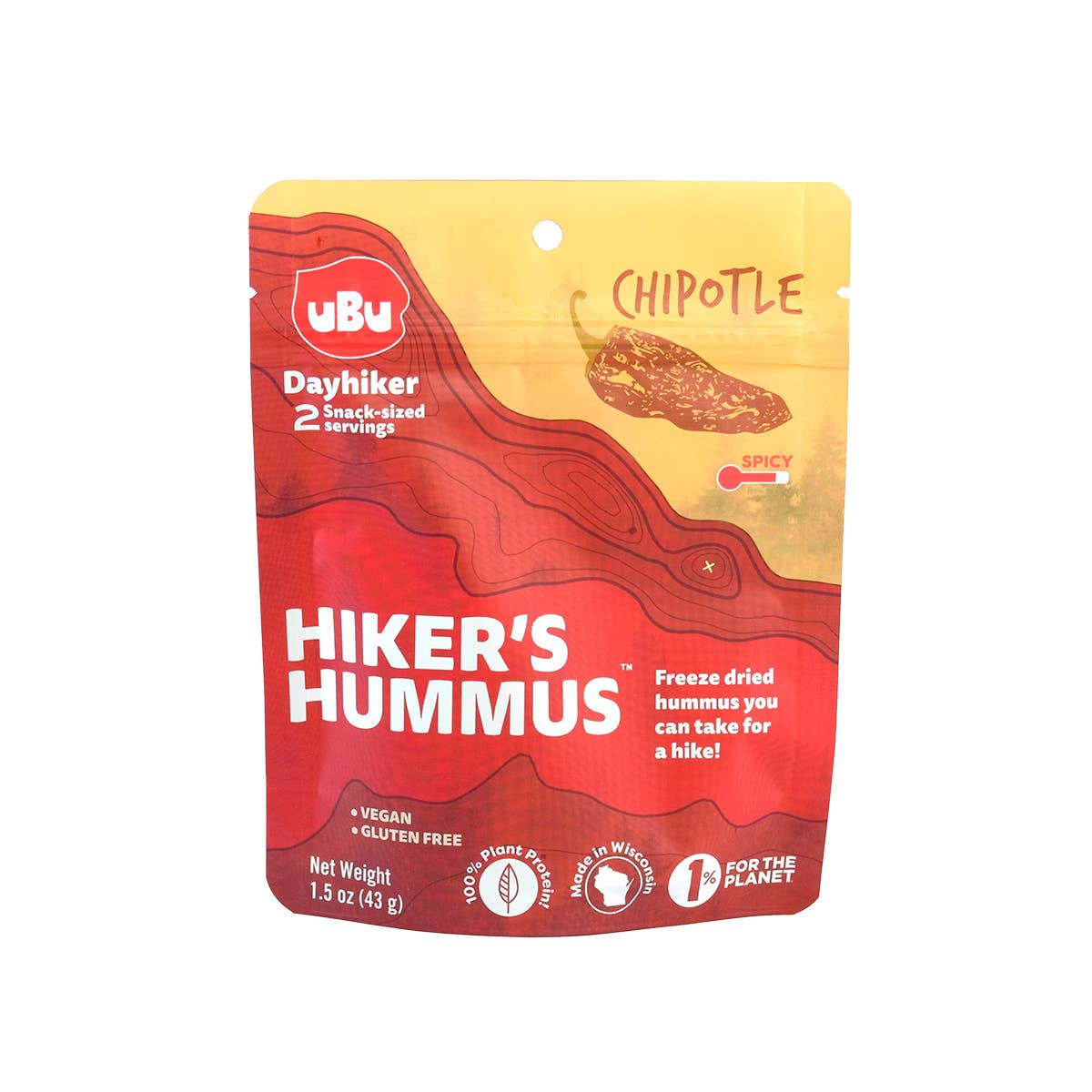 uBu Foods - Wholesale Trail Mix - Hiker's Hummus - Chipotle