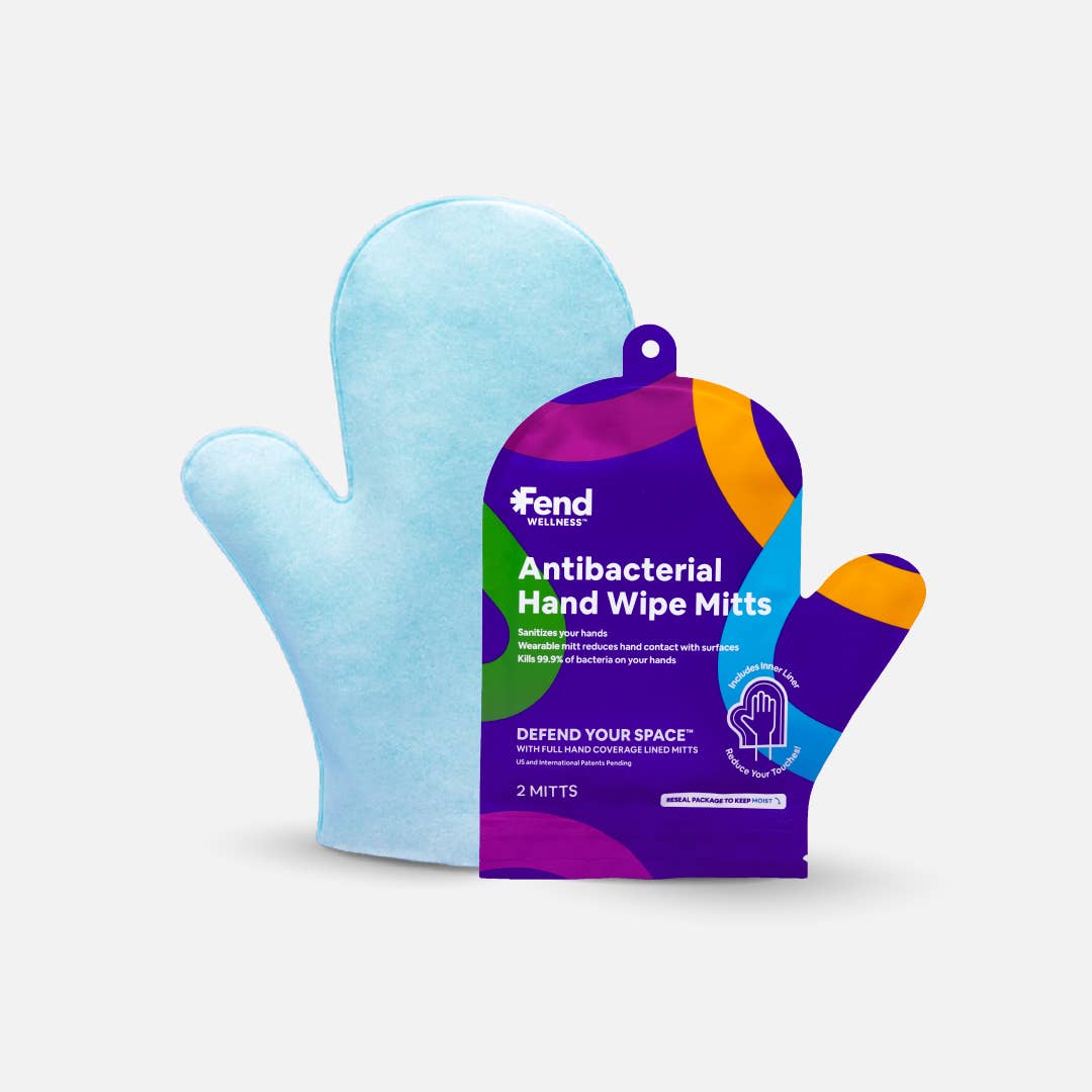 Fend Wellness – wholesale Hand sanitiser – Fend Wellness Wearable Wipes, 2-pk