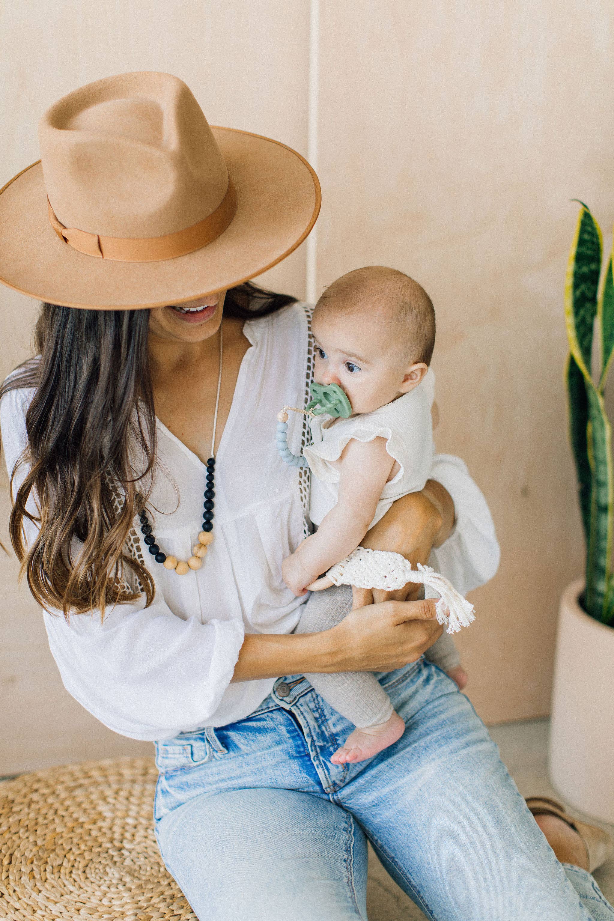 Chewable Charm - Wholesale Teether (Not Clip-On) - Baby - Luna Macrame Teether2