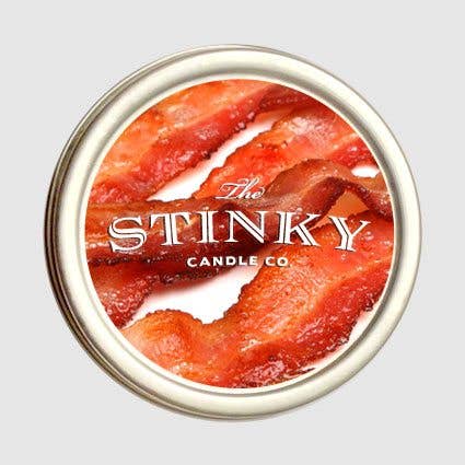 Bacon Candle for wholesale by The Stinky Candle Company, LLC