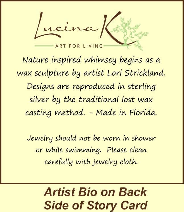 Lucina K. – Brincos de argola por atacado – Brincos Flor de Dogwood Prata de Lei4