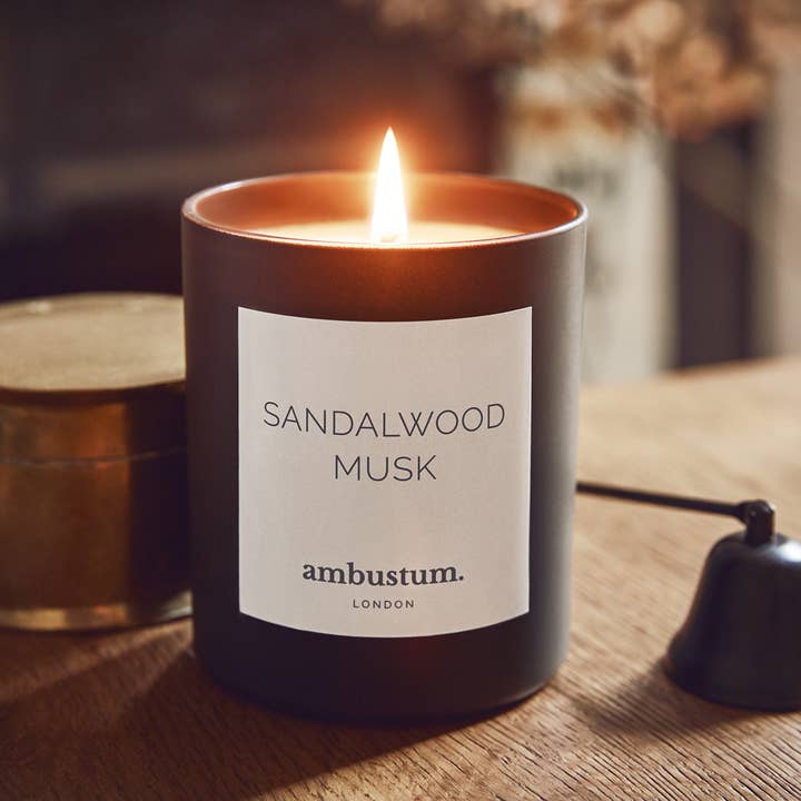 ambustum - Wholesale Jar/Filled Candle - Sandalwood Musk Candle2