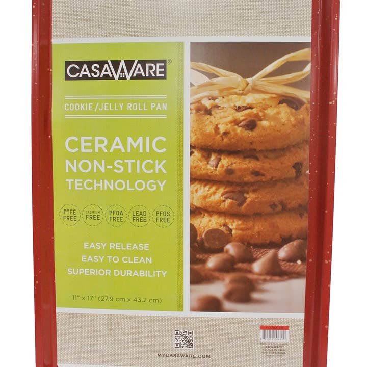 CasaWare - Wholesale Baking Sheet/Mat - Cookie/Jelly Roll Pan 11" x 17"