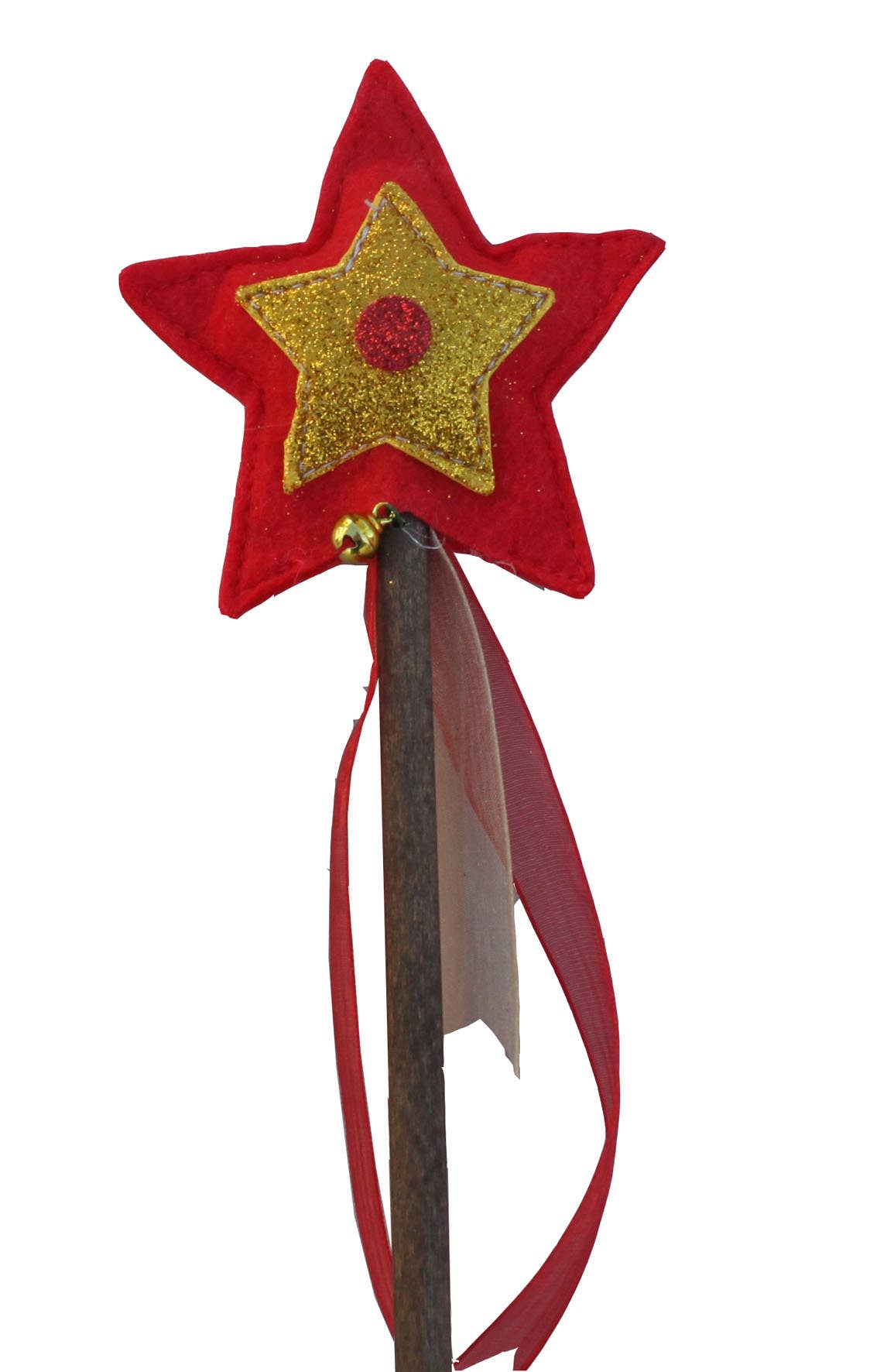 KALID MEDIEVAL - Wholesale Toy Wand - Kids - FELT AND GINGLE MAGIC WAND - ST4595