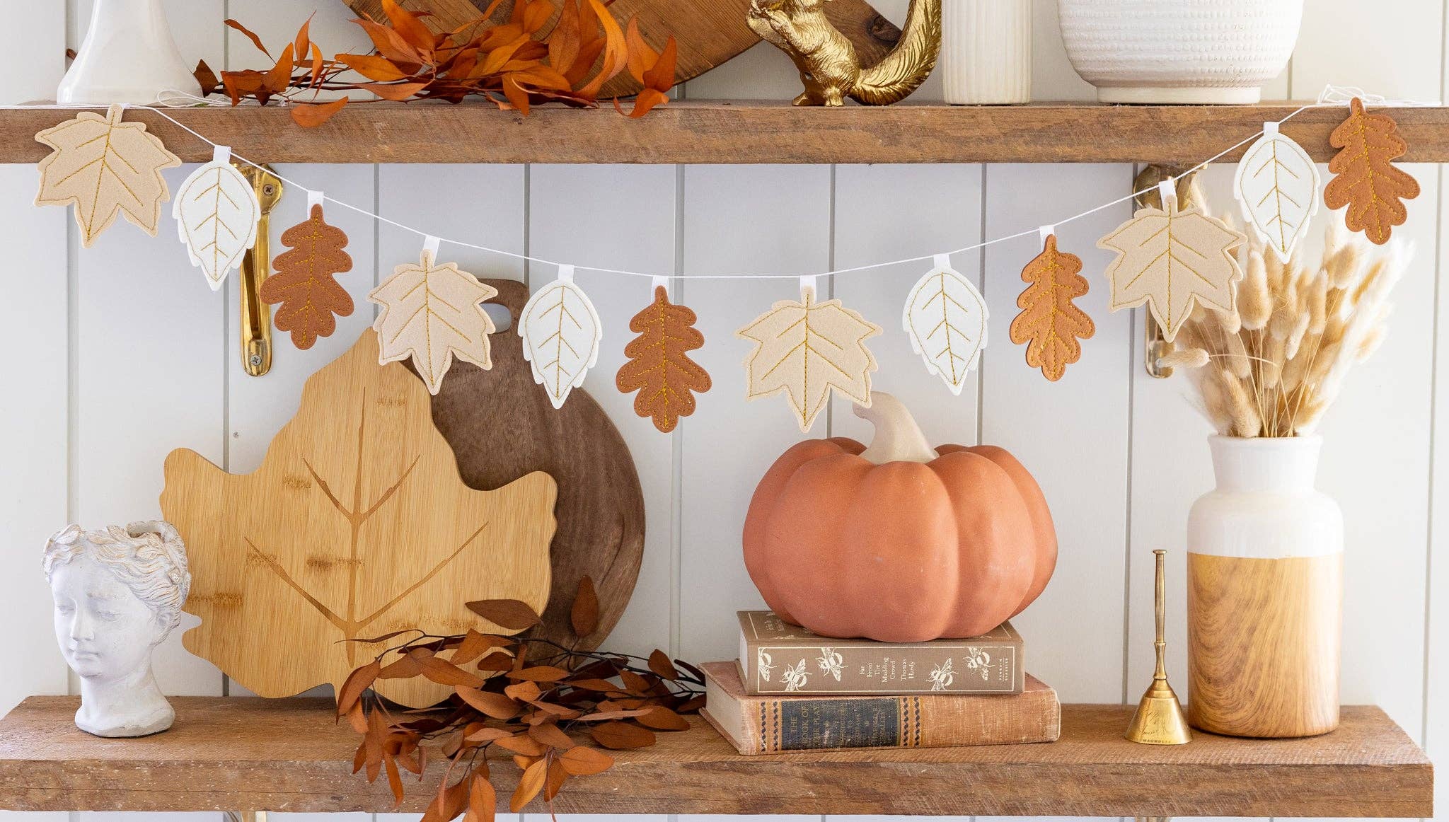 My Mind’s Eye - Wholesale Banner - THP1103 - Felt Leaf Banner3