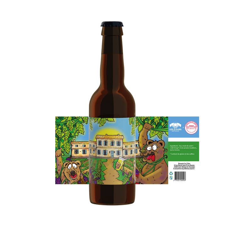 Erntebier 1. Ausgabe - 33cl für den Großhandel von Château Palais Cardinal