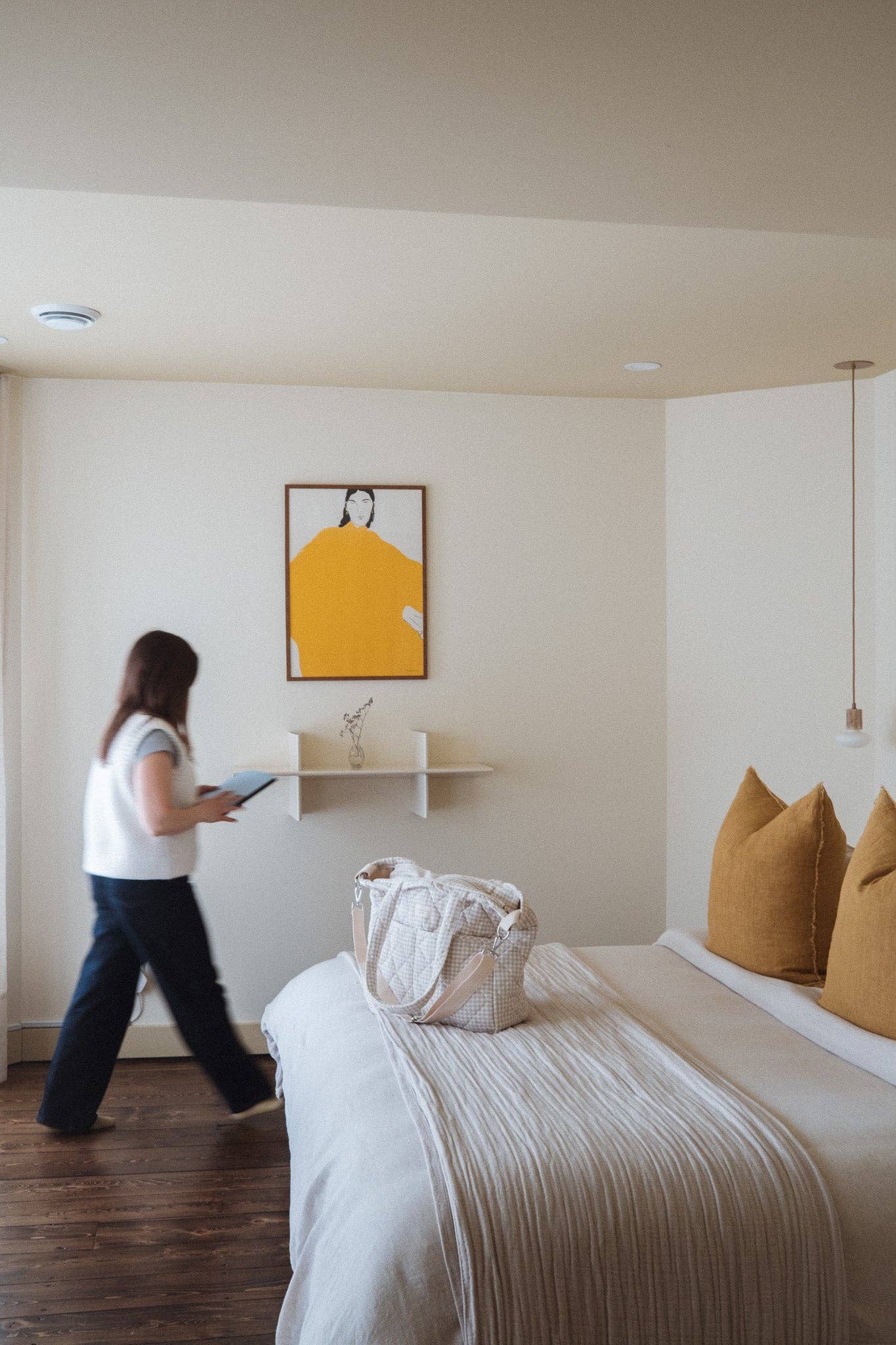 Dans le sac - Wholesale Diaper Bag - Baby - Organic cotton diaper bag - Gingham collection12