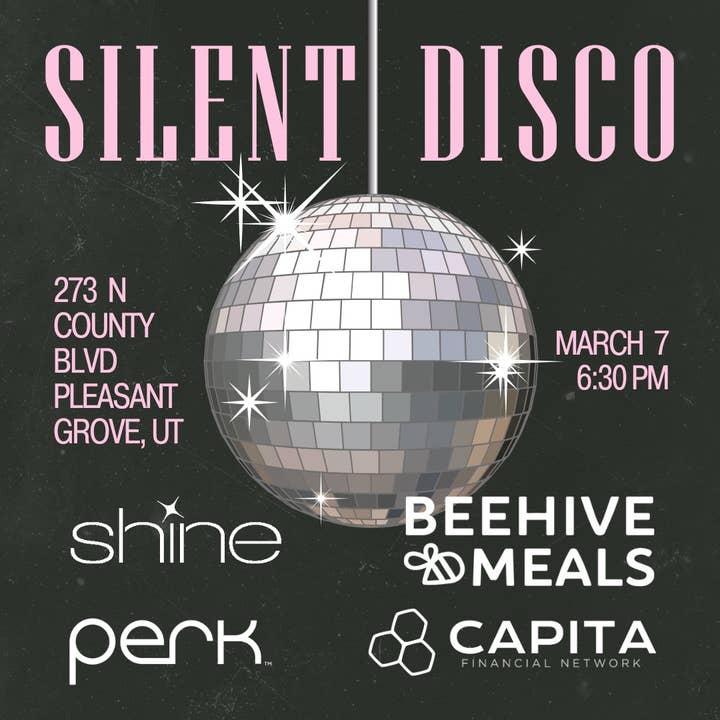 Silent Disco Ticket for wholesale by Shine Cosmetics