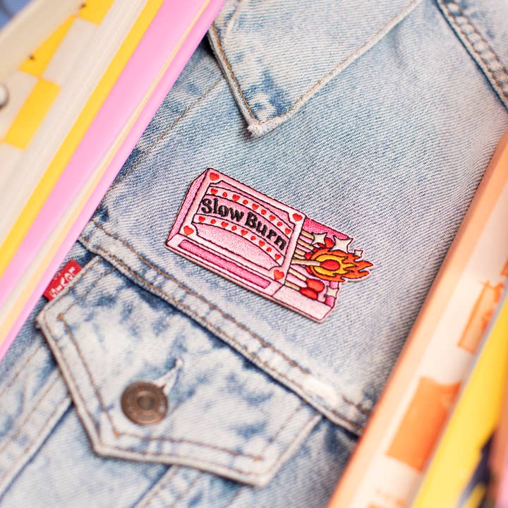 Slow Burn Matches Patch for wholesale by Wildflower + Co.