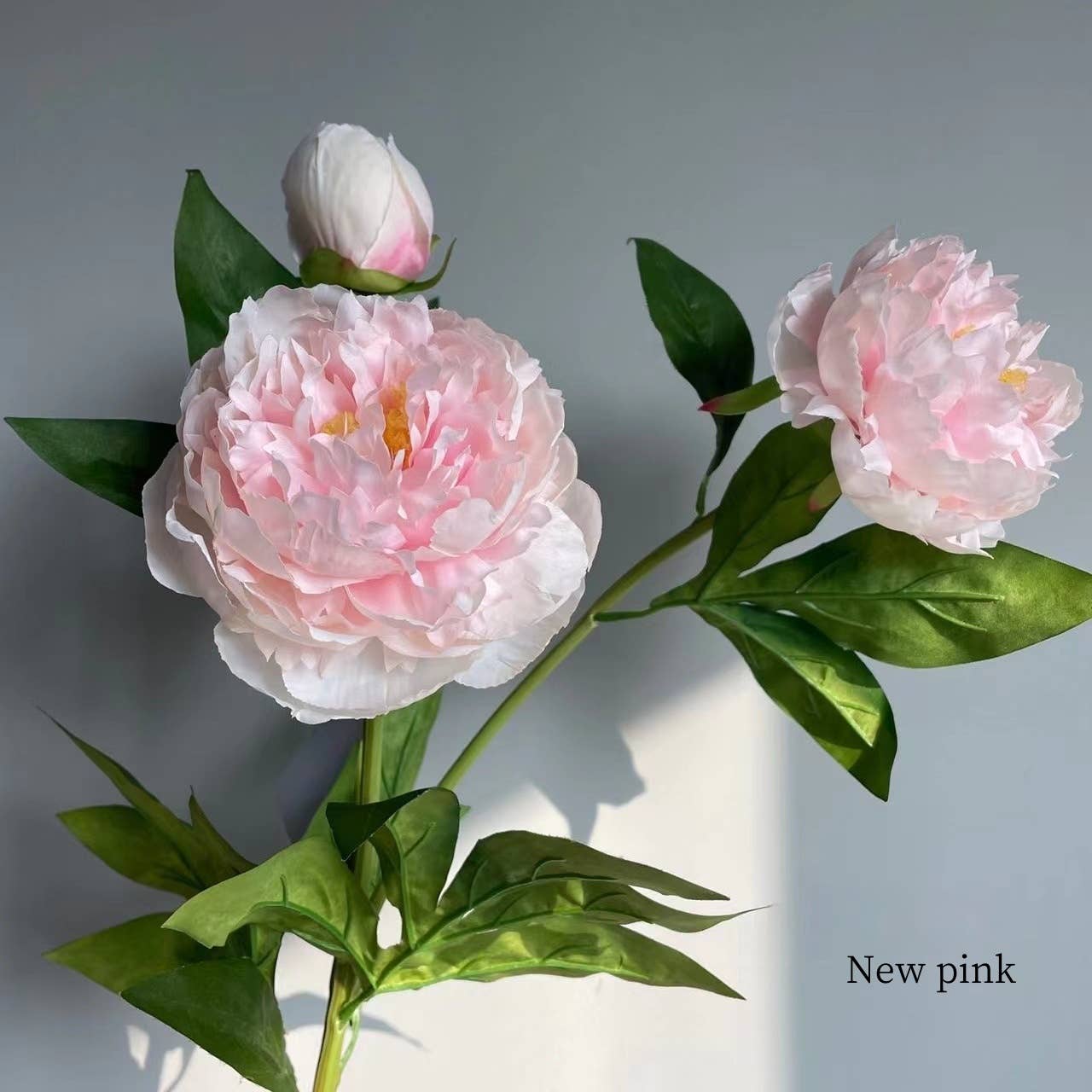 ACNITE(We cover U.S. import duties) – wholesale Artificial flowers – 3 head Artificial peony flower silk flower for wedding decor3