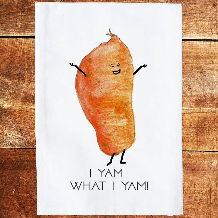 I yam what I yam for wholesale by Knollwood Lane