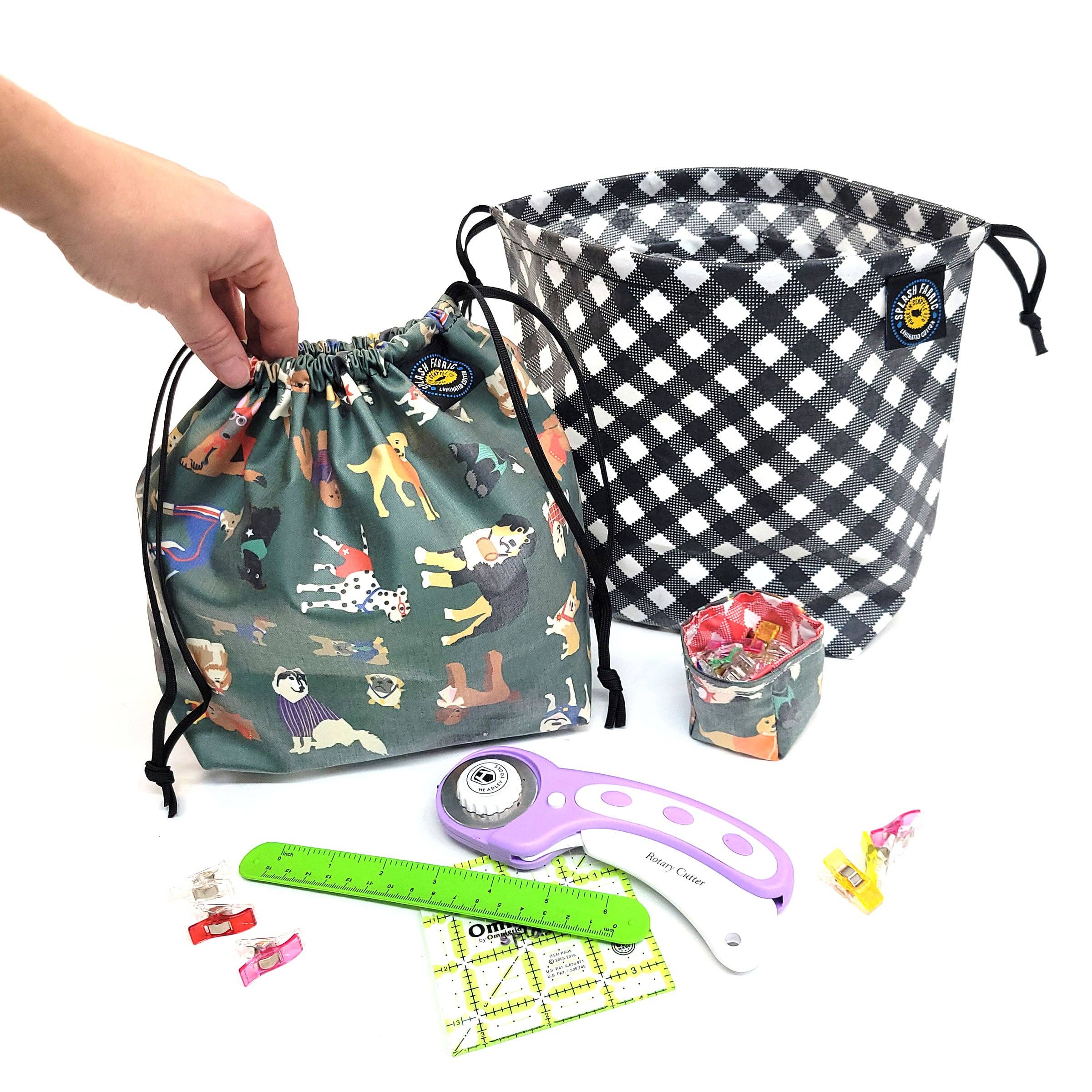 Splash Fabric - Wholesale Tote Bag - Women's - Cinch Bags - Large6