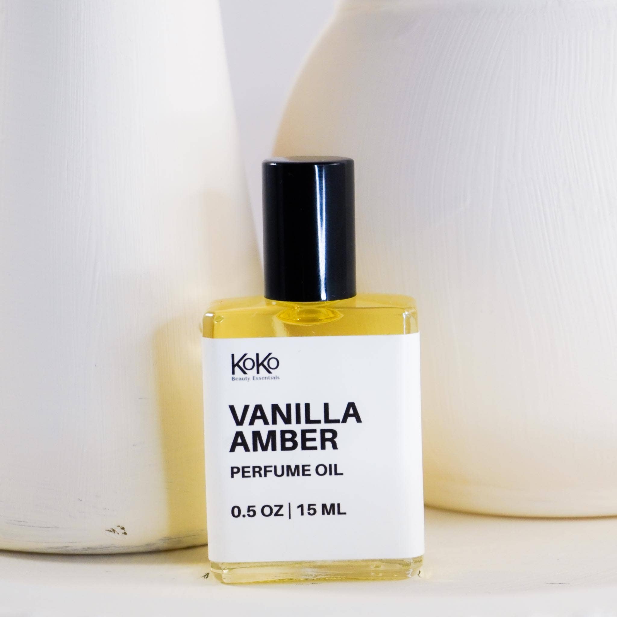 KoKo Beauty Essentials - Wholesale Fragrance Oil - Vanilla Amber Perfume Oil2