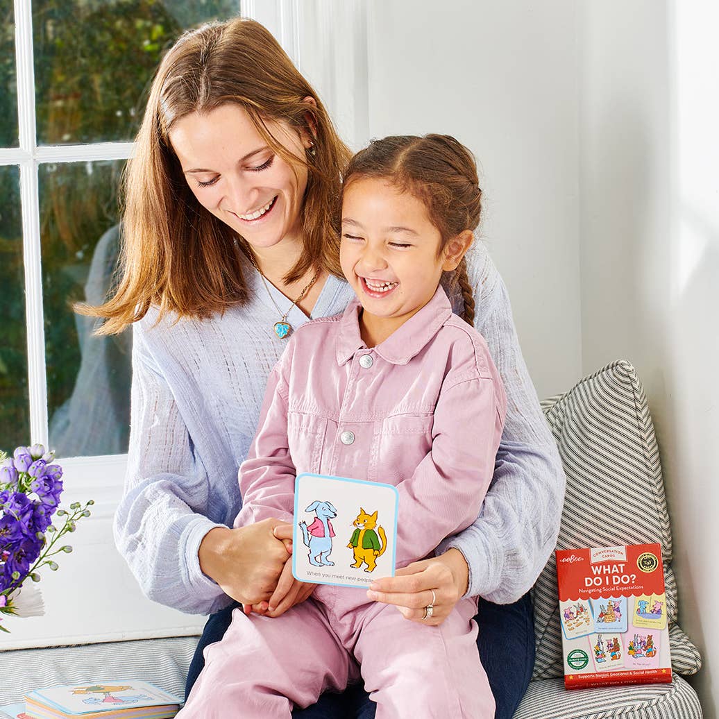 eeBoo - Wholesale Learning Cards - Kids & Baby - What Do I Do? Conversation Cards3