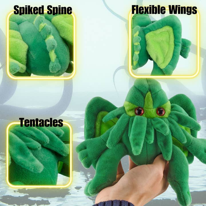 Kurated Korner - Wholesale Stuffed/Plush Toy - Kids & Baby - Toy Vault Mini Cthulhu Plush Figure (6-Inch)3
