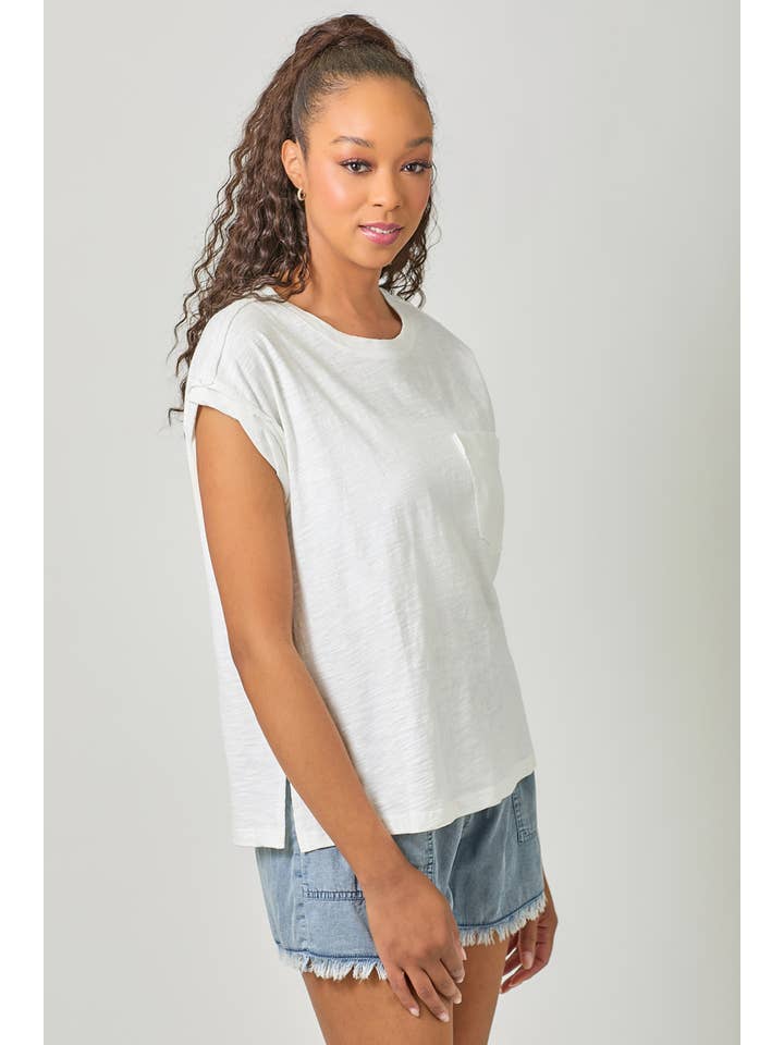 Mystree - Wholesale T-Shirt - Women's - 61119 Washed Slouchy Essential Tee10