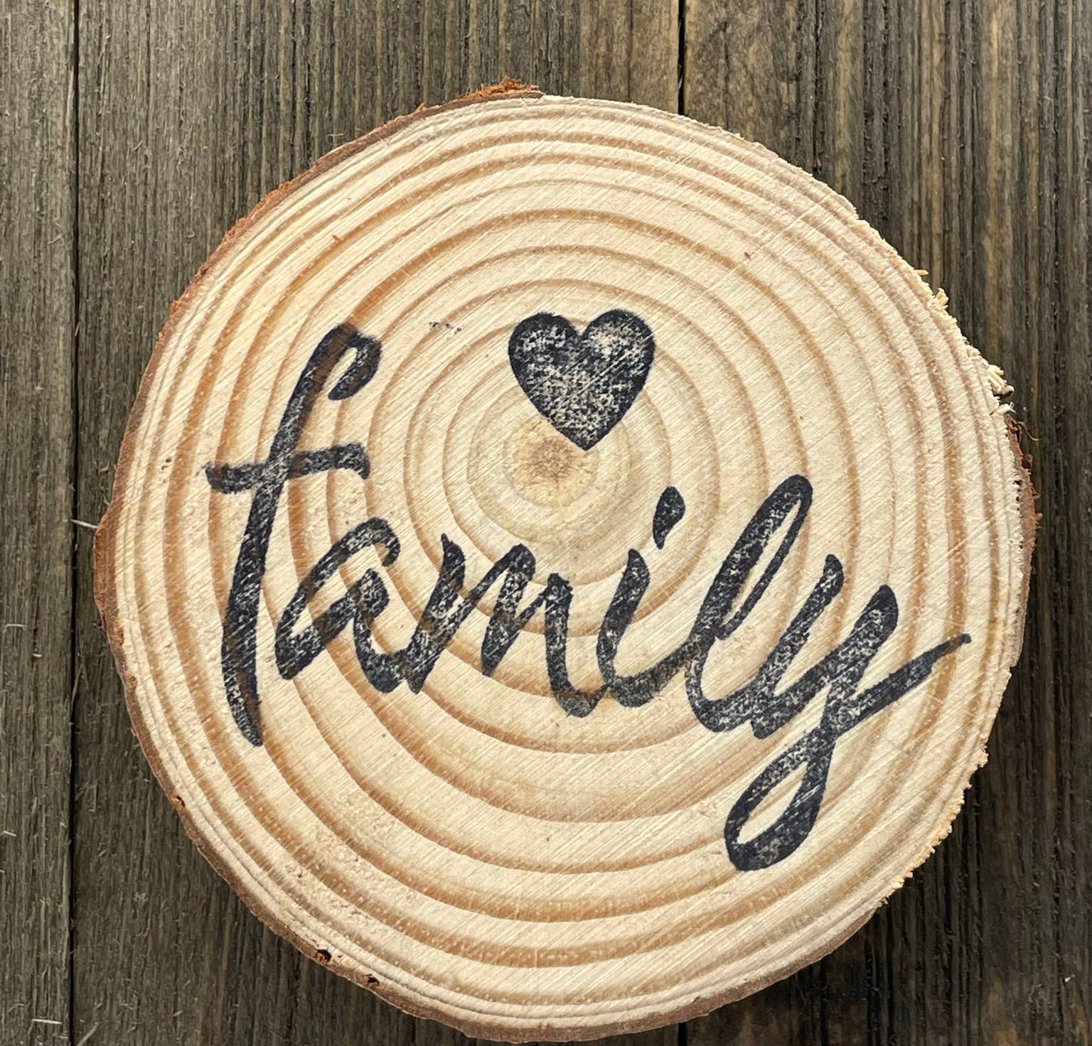 FamilyTree Traditions LLC - Wholesale DIY Craft Kit - Rustic Family Tree, Magnetic Craft Kit6