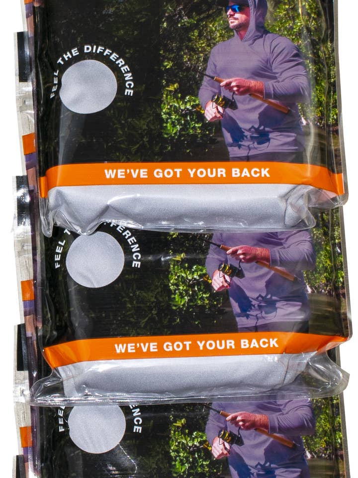 Camisa deportiva con capucha ClipStrip (gris), paquete de 6 para venta al por mayor de John Boy