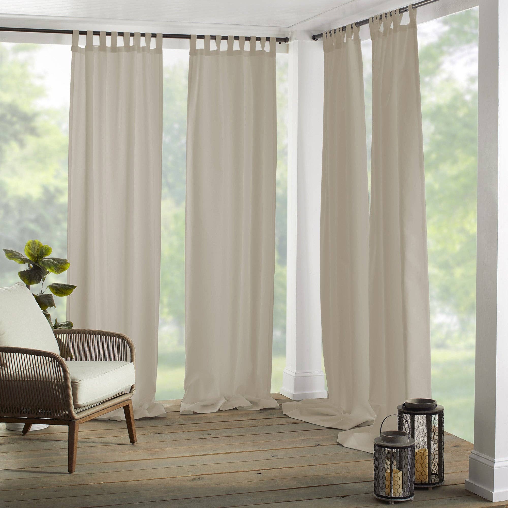 Threadmade Home - Wholesale Curtain - Matine Tab-Top Indoor/Outdoor Window Curtain Panel14