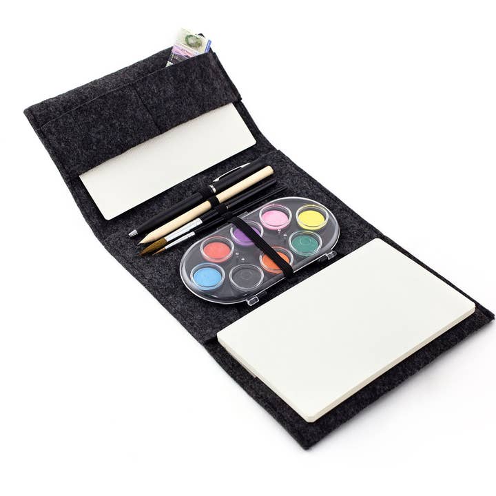Three by Three Seattle - Wholesale Paint Set - jOTBLOCK travel postcard watercolor paint set