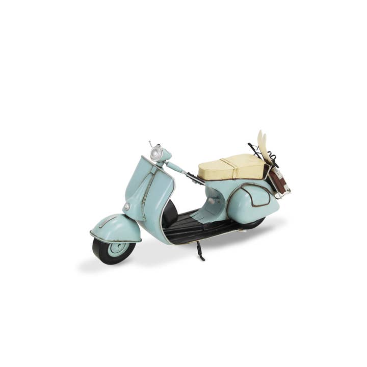 Oretti Blue Scooter & Skis for wholesale by Cheungs Home Decor