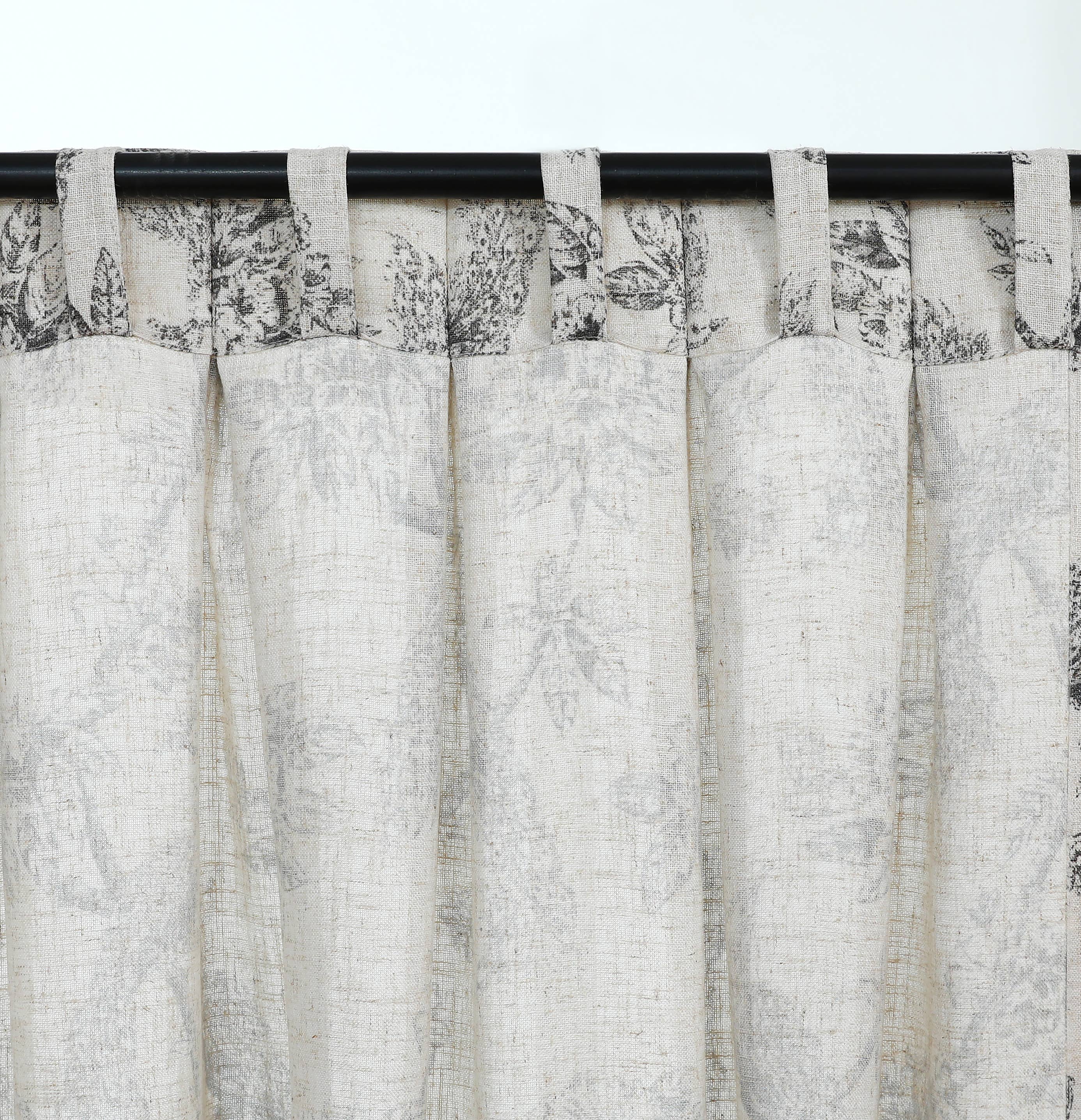 Shadisfy - Wholesale Drape - Peacock Pinch Pleated with Back Tabs Curtain Pair10