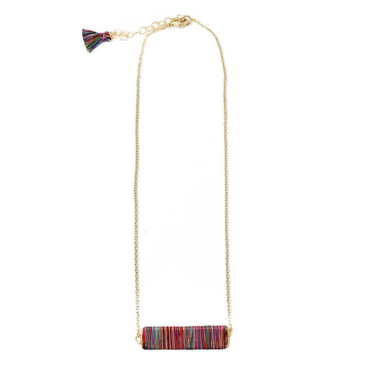 WorldFinds - Wholesale Pendant/Charm Necklace - Raja Rainbow Pendant Necklace3