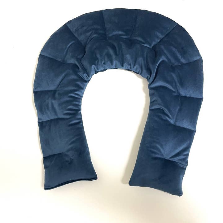 Écharpe d'épaule chauffante de luxe - Lux Como Navy pour la vente par Luxury Therapeutics