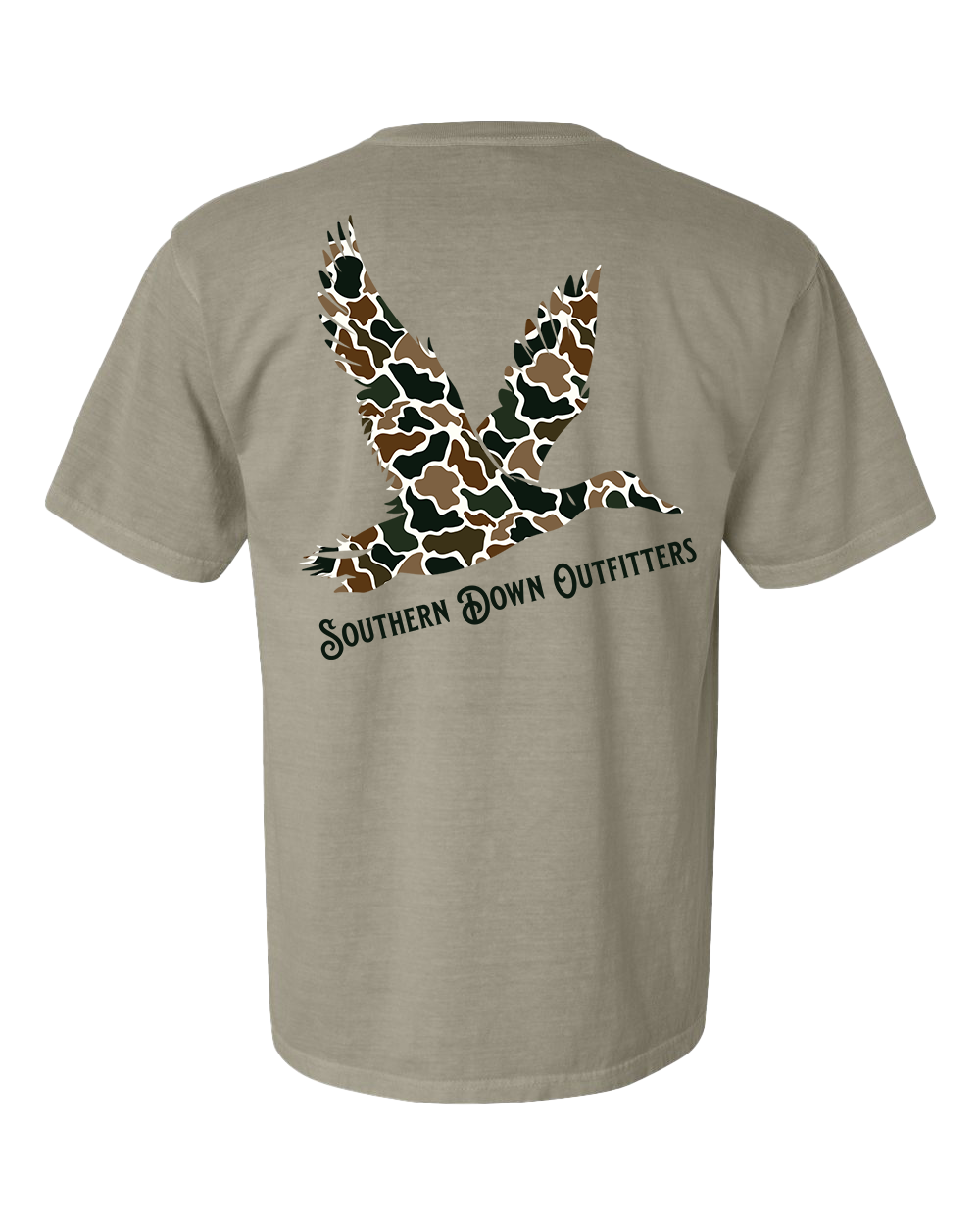 Southern Down Outfitters - Vendita all'ingrosso Maglietta serigrafata - Uomo - Maglietta Camo Mallard7