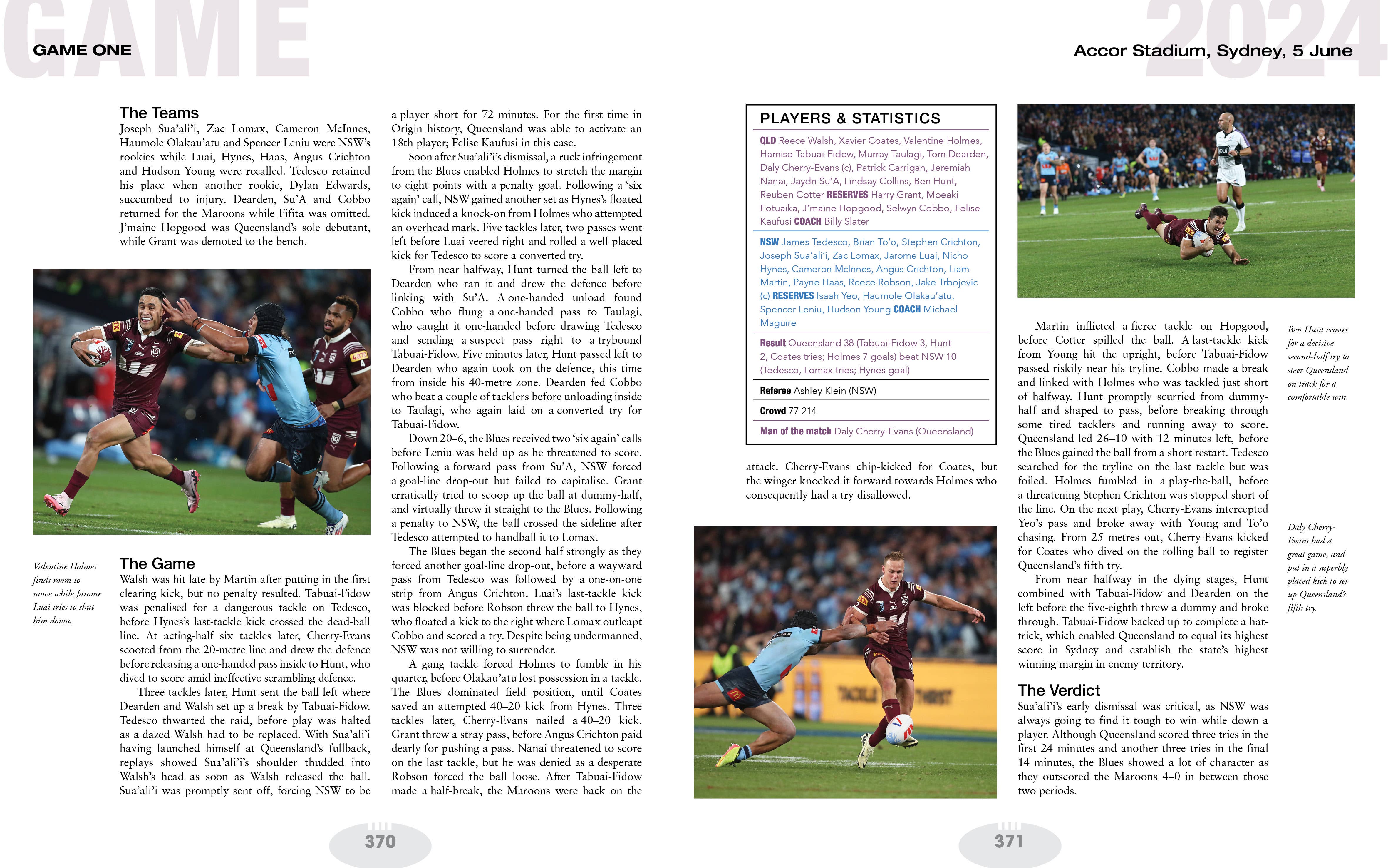 Gelding Street Press - Wholesale Sports and recreation - State of Origin 45 Years7