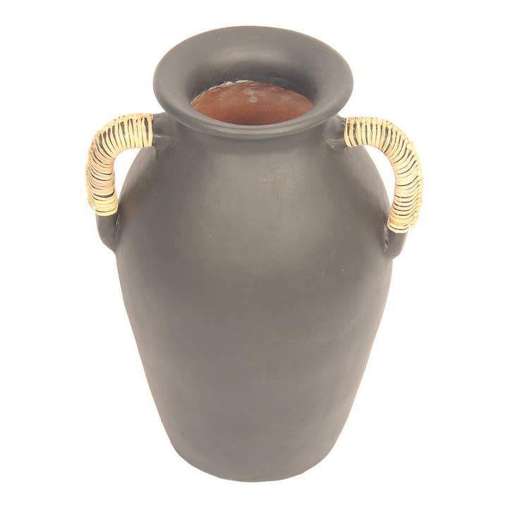 Vase Nadia schwarz für den Großhandel von EARTHWARE