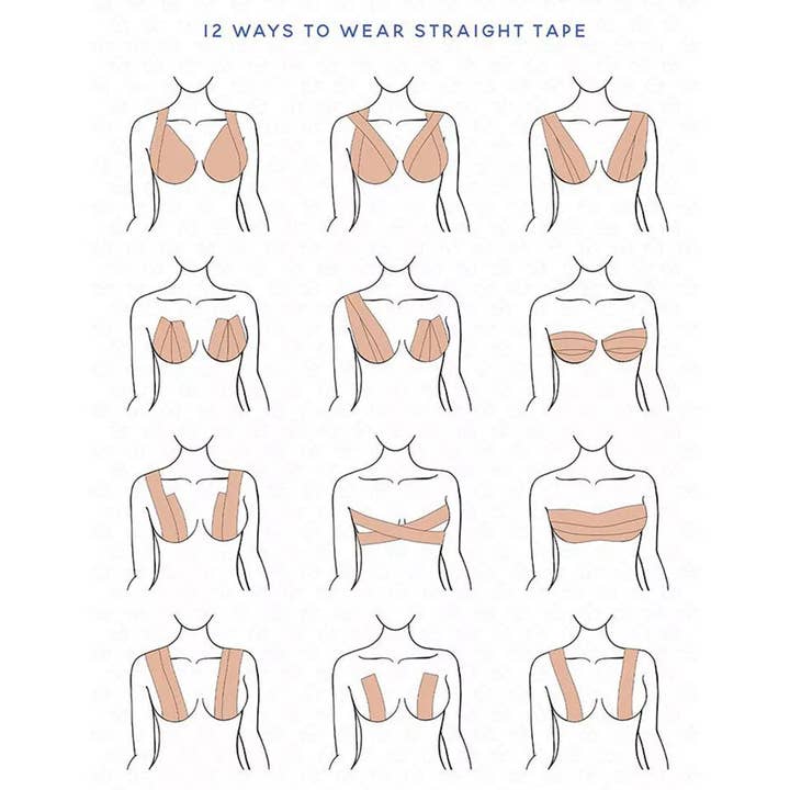 MB Fashion Wholesale - Wholesale Nipple Pasties - Women's - MB Fashion SKIN Boob Tape 2 Sizes5