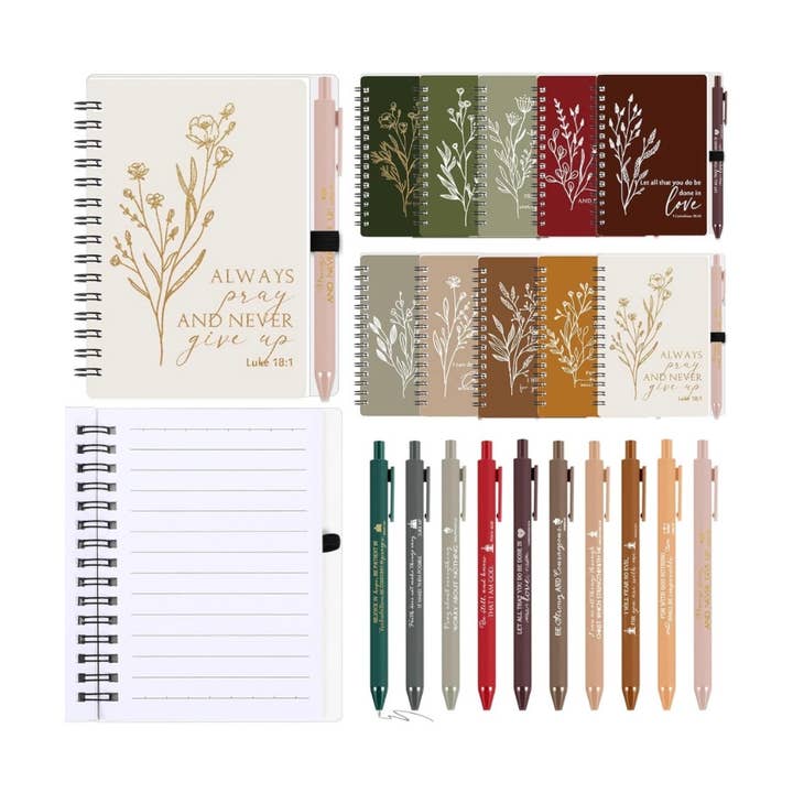 Cross and Crowns - Wholesale Notebook - Christian notebooks sets