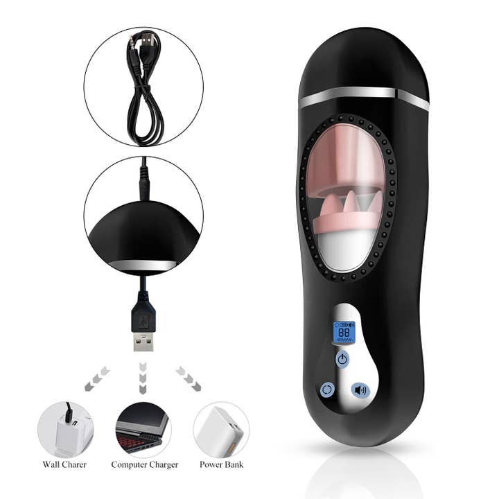 Playful Toy Wholesale - Wholesale Sex Toy - Male Automatic Telescopic Rotation Masturbation Cup