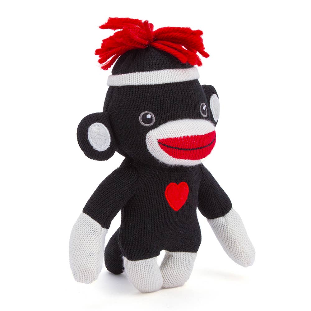 Plushland - Wholesale Stuffed/Plush Toy - Kids & Baby - 6″ Valentine Sock Monkey Plush | Valentine Monkey with Heart4