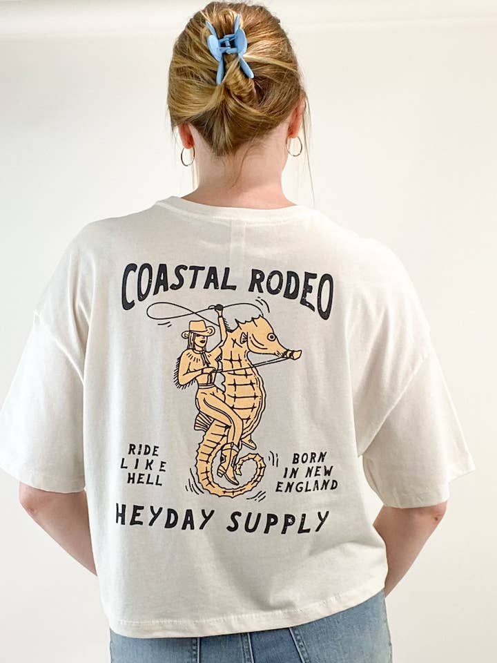 Coastal Rodeo Crop Top for wholesale by Heyday Supply